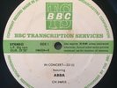 ABBA - BBC transcription disc-In Concert no 221, CN 03469