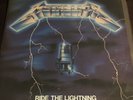 METALLICA Ride The Lightning Vinyl LP First Press Music For Nation