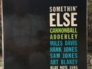 Cannonball Adderley w/ Miles Davis  Somethin' Else  Blue Note LP DG W63 mono