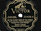 Victor #22428/407: Helen Kane-Dangerous Nan/Grace Hayes-Sunny Side Of Street VE-