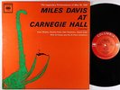 Miles Davis - At Carnegie Hall LP - Columbia - CL 1812 2-Eye Mono VG++
