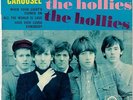 THE HOLLIES On a carousel 1967 RARE FRENCH EP / PS 60s beat mod Fontana