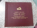 Set of 4 x 78 records Gilbert & Sullivan Trial by Jury Rupert D'oyly Carte