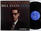 Bill Evans Trio - Portrait In Jazz LP - Riverside - RM 12-315 Mono VG++
