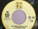 Beach Boys Stock 45 You Need Mess Help to Stand Alone / Cuddle Up Daryl Dragon