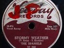 THE SPANIELS Stormy Weather & Here Is Why I Love You R&B Soul 78-VEE JAY #290