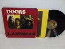 THE DOORS LA Woman 1971 First Press Elektra EKS-75011 Window & Yellow Inner L.A