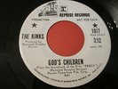THE KINKS GOD'S CHILDREN THE WAY LOVE USED TO BE 45 & PROMO REPRISE FREE SHIP