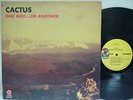 CACTUS - One Way...or Another LP (1st US Press, RL/Bob Ludwig Master w/Poster)