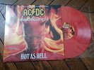 AC DC Hot as hell LP Live 77-79 Broadcast Vinyl couleur