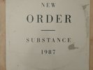 new order substance vinyl - 1st print