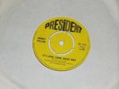 Randy Fuller Four It's Love, Come What may/The Things You Do President PT 111.