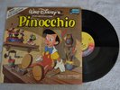 Pinocchio Disney Animation Movie Story & Songs Record Vinyl lp Album