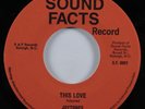 Northern Soul Popcorn 45 JOYTONES This Love SOUND FACTS VG+ reissue HEAR