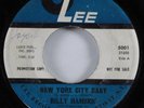 R&B Mod Soul 45 BILLY HAMBRIC New York City Baby LEE promo HEAR