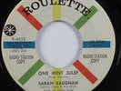 R&B Soul 45 SARAH VAUGHAN One Mint Julep ROULETTE VG+ promo HEAR
