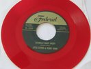 LITTLE ESTHER & BOBBY NUNN - Saturday Night Daddy/Mainliner 45 FEDERAL Red Vinyl
