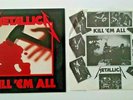 METALLICA KILL 'EM ALL LP (1989, ELEKTRA, CLUB PRESS) VF/VF+ E1-60766