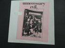 KISS - UNNECESSARY EVIL LP SEALED - ERROR MIS-PRESS WITH JEFFERSON STARSHIP 76