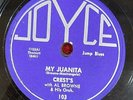THE CRESTS - 78 - My Juanita / Sweetest One - Joyce 103 - VG++