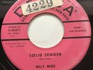 Country Bopper Billy Mize 45 Solid Sender PROMO
