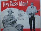 Frank Frost - Hey Boss Man - Album Cover Only - Orig Sam Philips Intl. PILP 1975