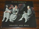Black Sabbath - Heaven and Hell Vinyl LP BSK 3372 1980 (NM-) Ronnie James Dio