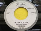 Rare WLP Promo 45 : The Beatles   From Me To You   Thank You Girl   Vee Jay 522