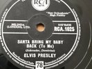 ELVIS PRESLEY Santa Claus Is Back In Town RCA 1950s UK Rock & Roll 78 RPM