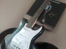 eric Clapton autogramm FENDER squier guitare signed live lps JUST ONE NIGHT rare