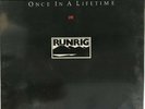 Runrig ?– Once In A Lifetime (Live)   1988 UK Vinyl LP  Chrysalis ?– CHR 1695