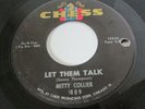 MITTY COLLIER Let Them Talk PAIN Northern Soul / R&B 45 on CHESS LABEL 1889