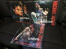 MICHAEL JACKSON Set Of THREE MINT LIVE AT WEMBLEY Vinyl records LONDON ENGLAND