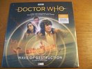 DOCTOR WHO * WAVE OF DESTRUCTION * NEW & SEALED LIMITED OCEAN SWIRL  VINYL  LP
