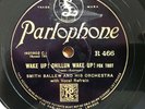 Smith Ballew Orch ( JACK PURVIS) - Wake Up, Chillun - Parlophone R 466