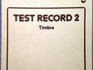 Opus 3 Test Record 2 Timbre LP Audiophile
