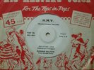 RONNIE HILTON, NO OTHER LOVE, 1 SIDED DEMO, HMV 7INCH 45RPM