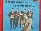 7' Single Brian Poole and the Tremeloes (VG) A) I want candy B) Love me Baby