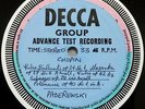 Chopin: Piano Recital - Ignace Jan Paderewski **Decca Stereo Test Press LP**