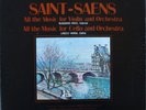 SAINT-SAENS Music for Violin Cello Ruggiero Ricci Laszlo Varga Vox 3 LP Box Set