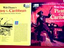 1968 PIRATES OF THE CARIBBEAN LP SOUNDTRACK - ORG GATEFOLD w BOOK- N MINT VINYL