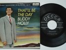 Rare Rockabilly BUDDY HOLLY That'll Be The Day DECCA ED 2575 4 Song PS EP HEAR