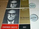 Columbia SAX 2408 & SAX 2409 b/s ED1 BACH Brandenburg Concertos KLEMPERER 2 LP's