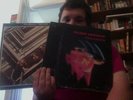  The Beatles Blue Album and Black Sabbath Paranoid and a stack of random 45s