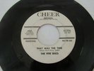 THE FIVE DISCS - DOO WOP 45 - NEVER LET YOU GO - CHEER PROMO VG+