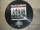 IRON MAIDEN 2 MINUTES TO MIDNIGHT ORIG PICTURE DISC 1984  ' ORLAKE ' ETCHING