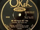 HEAR  LOUIS ARMSTRONG & HIS SAVOY BALLROOM FIVE OKEH No One Else But You