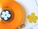 LIMITED 100 ANDY WARHOL ART COVER FLOWERS LP GOLD MARBLE VINYL EX+ RARE