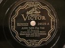 JAZZ ISHAM JONES ORCH Junk Man / There Goes My Heart VICTOR 24519