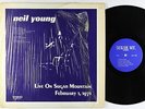 Neil Young - Live On Sugar Mountain LP - Sugar Mt. Later Press